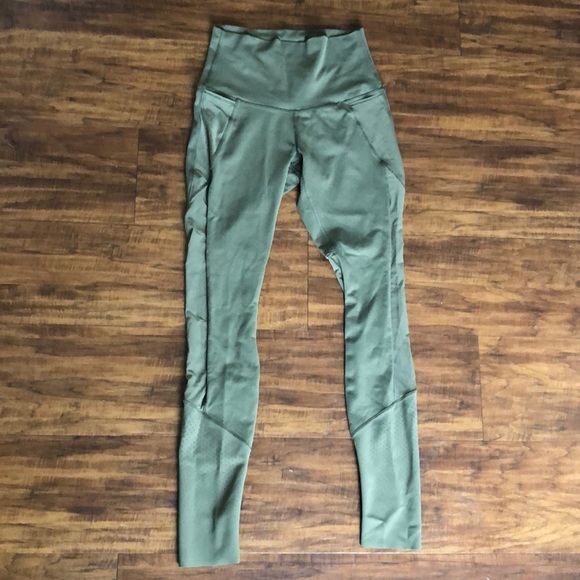 Army green lululemon leggings - Picture 2 of 5